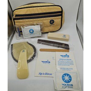 Vintage Varig Brazilian Airlines Business First Class Toiletry/Amenities Kit Bag